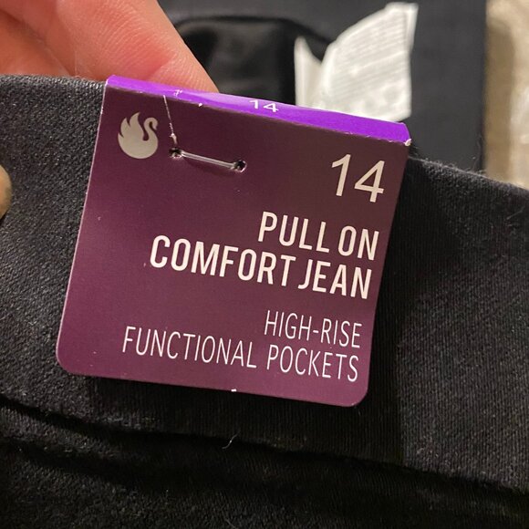 Gloria Vanderbilt Women's All Around Slimming Effect Pull-On High Rise Jean - Picture 4 of 8